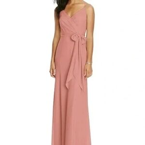 Social Bridesmaids Dress in Desert Rose Pink Size 2